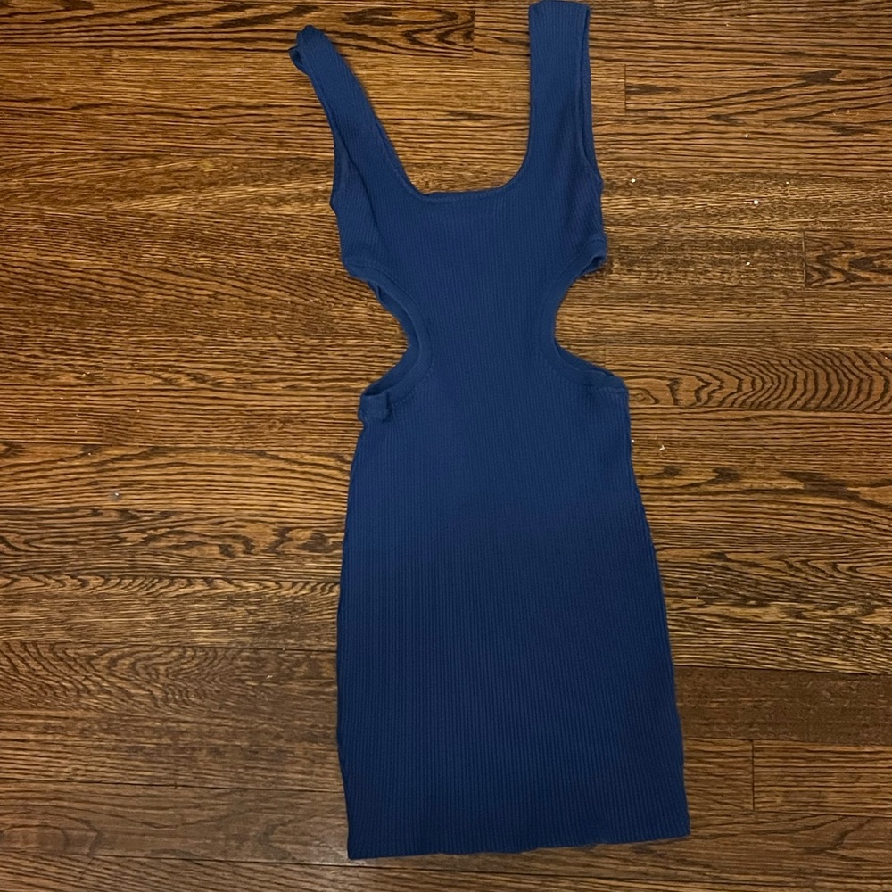 Coral Blue Zara Cut Dress💙